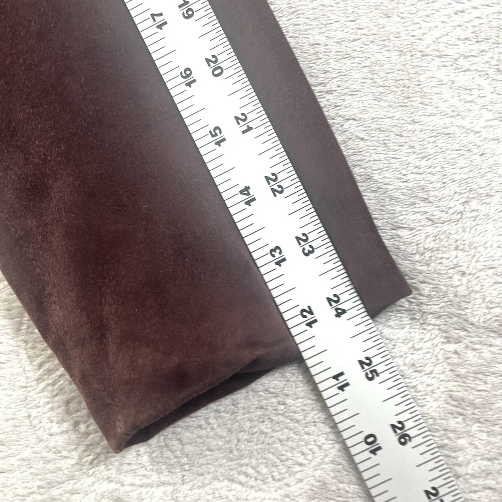 Women's  Brown‎ Lamb Skin Jacket Large - Picture 8 of 10